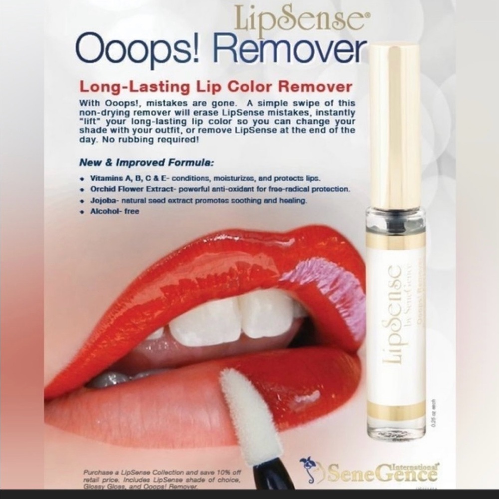LipSense Ooops! Remover - Long-Lasting Lip Color Corrector

Each $8